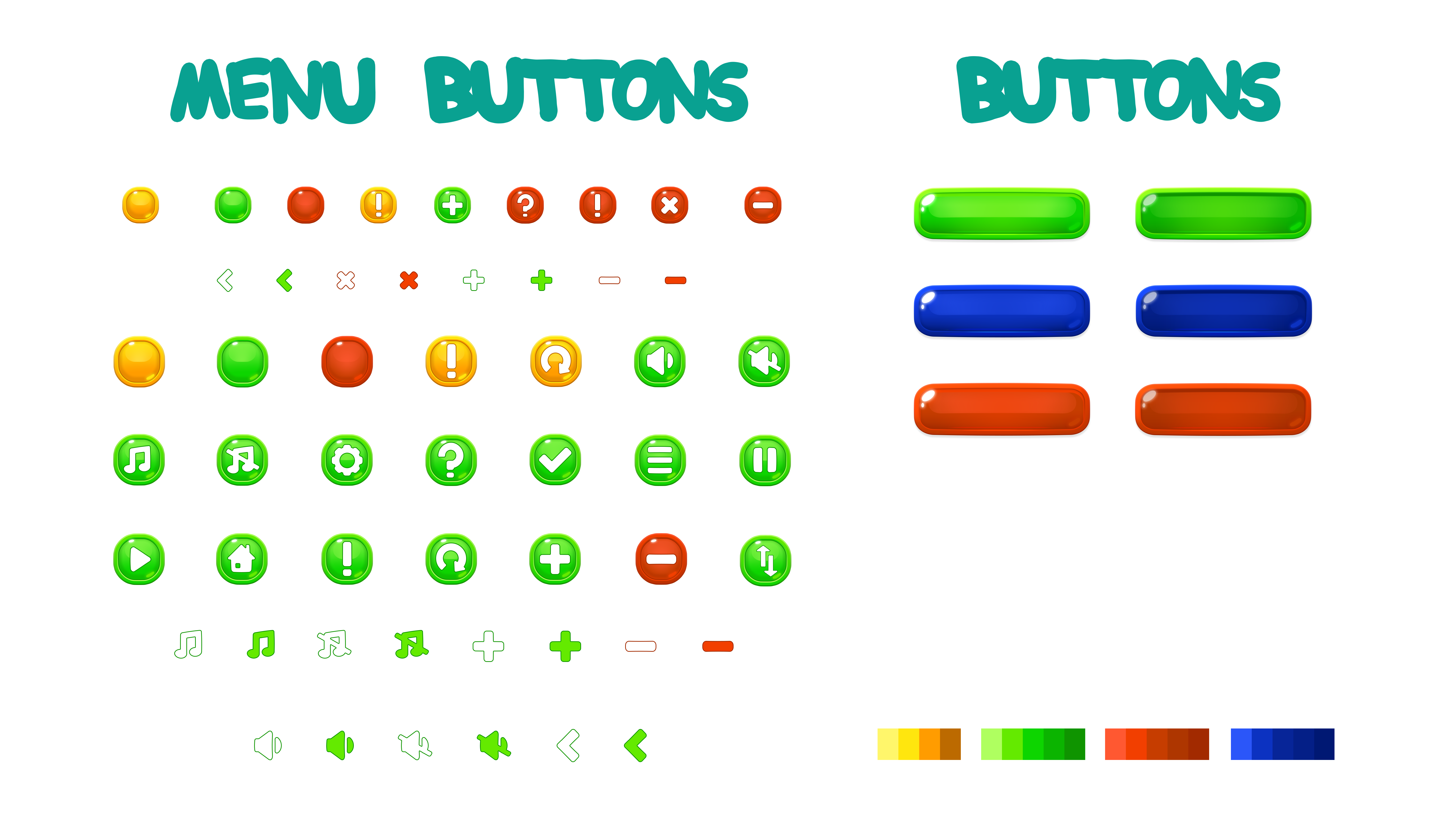 Asset pack sprite sheet